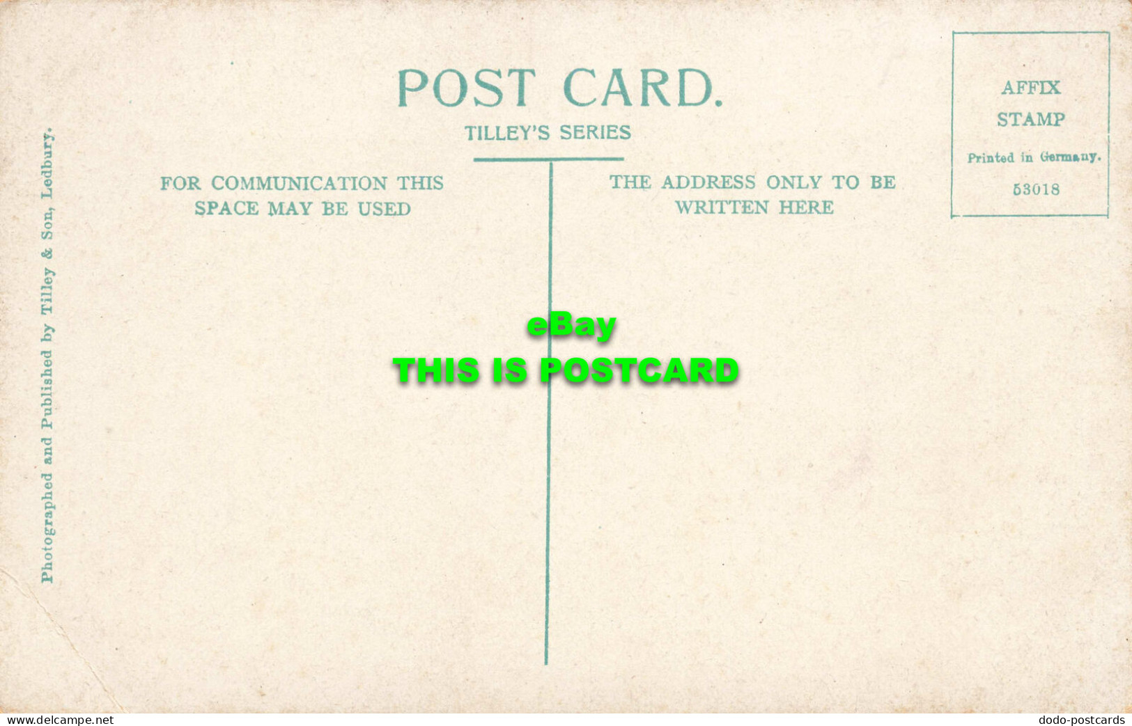 R568474 Toposcope. Top Of Malvern Hills. No. 2. Tilleys Series - World