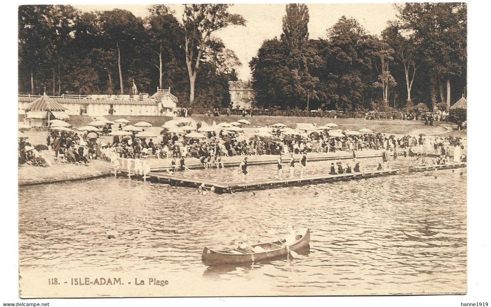 L' Isle Adam La Plage Val D' Oise France Htje - L'Isle Adam