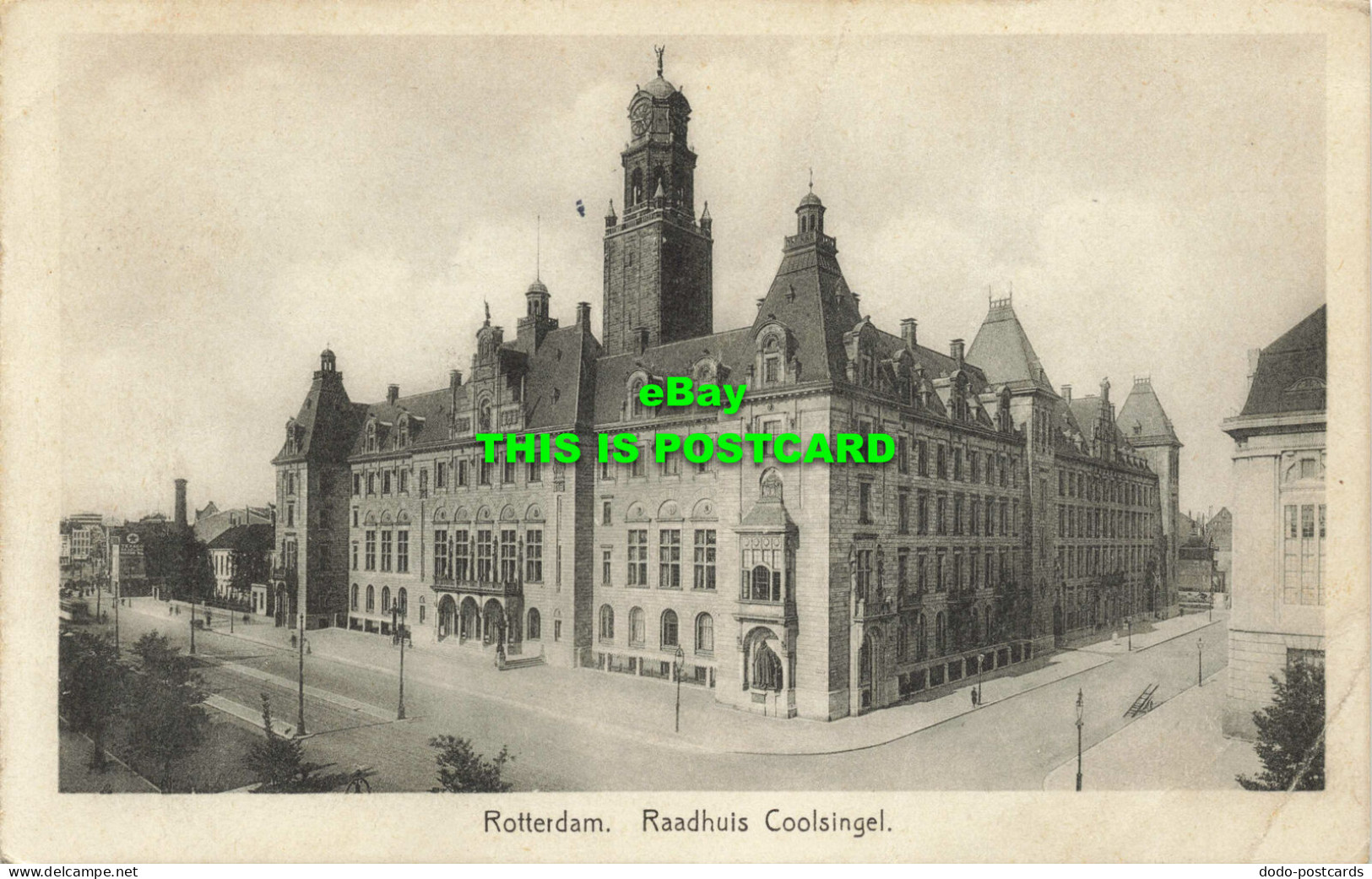 R568479 Rotterdam. Raadhuis Coolsingel. N. V. Magazijn. De Bijenkorf. 1931 - World