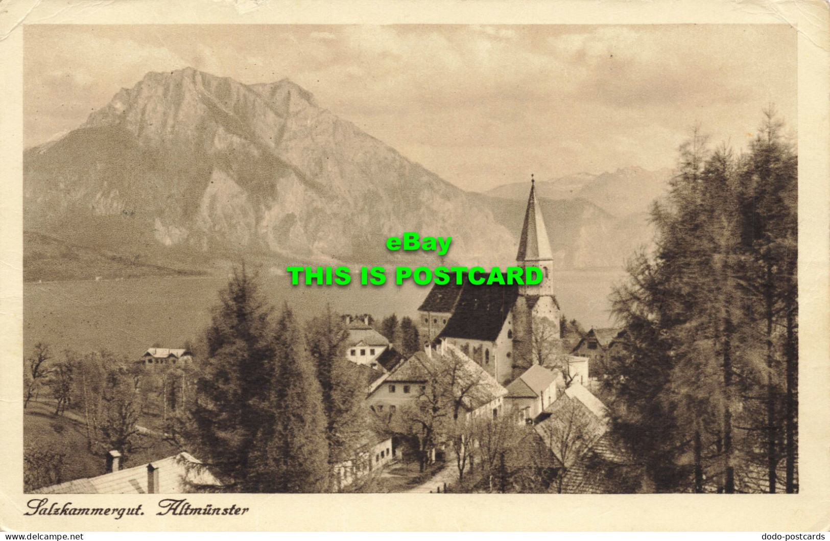 R568098 Salzkammergut. Altmunster. 1931. F. E. Brandt In Gmunden. No. 040 - World