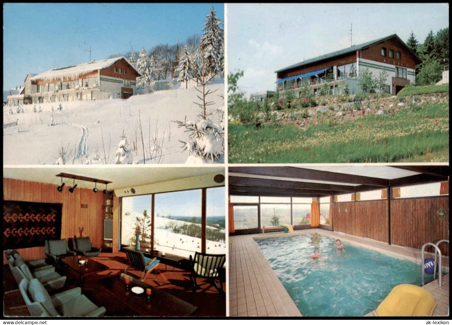 Hohegeiß-Braunlage Haus Skandinavia 4 Bild Mit Innenansichten 1971 - Braunlage