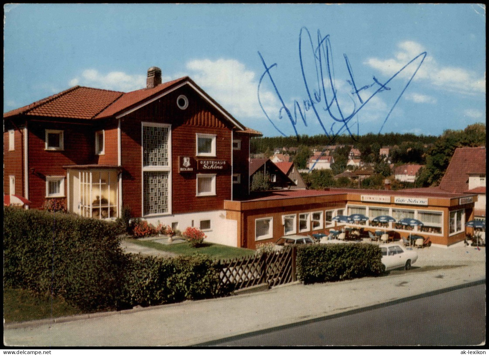 Ansichtskarte Hahnenklee-Goslar Gasthaus Schöne 1977 - Goslar