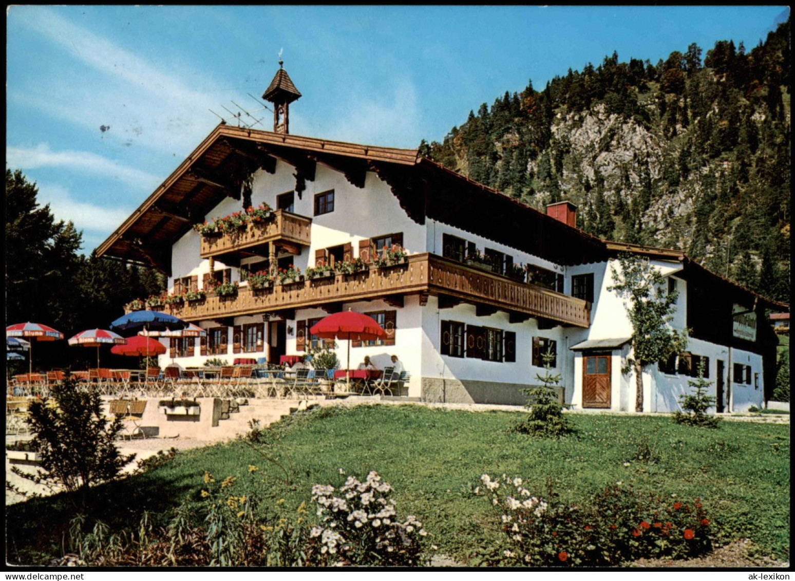 Ansichtskarte Reit Im Winkl Landgasthof Glapfhof 1989 - Reit Im Winkl