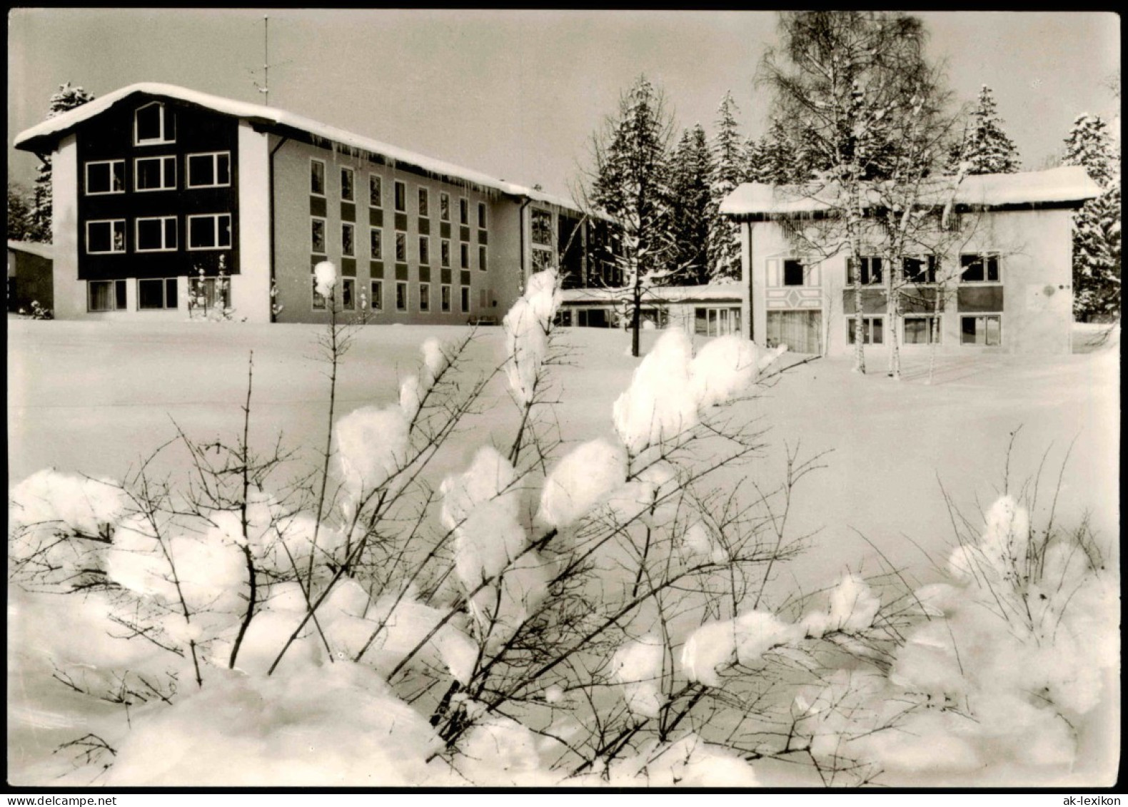 Neuhaus-Schliersee Jugendhaus Josefstal - Fotokarte Im Winter 1969 - Schliersee