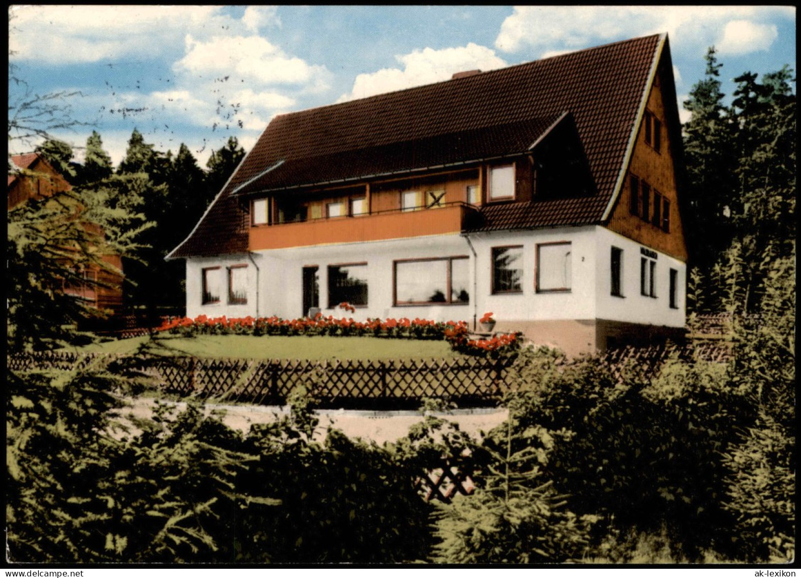Ansichtskarte Hahnenklee-Goslar Haus Waldrausch 1973 - Goslar