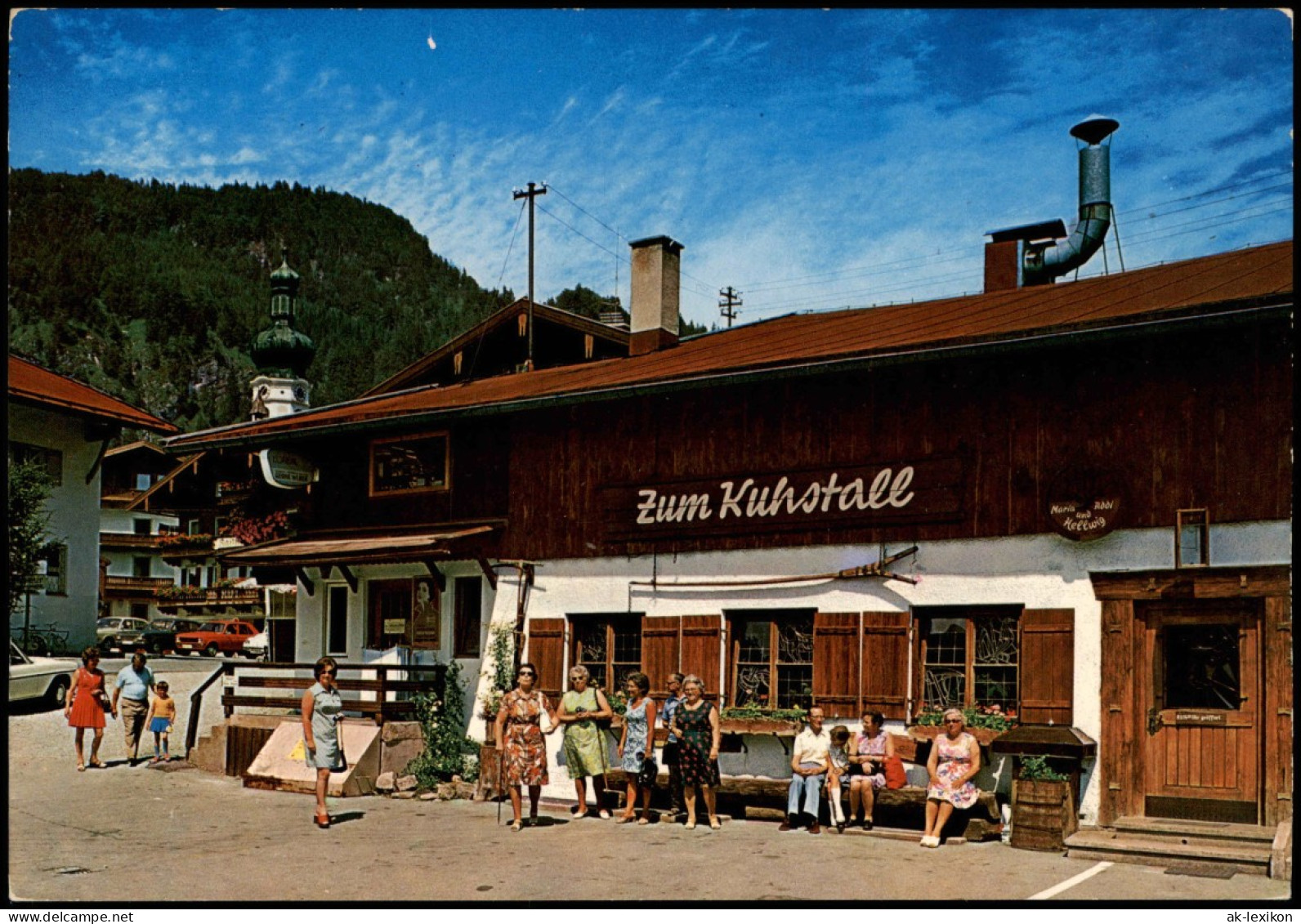 Ansichtskarte Reit Im Winkl Zum Kuhstall - Restaurant 1981 - Reit Im Winkl