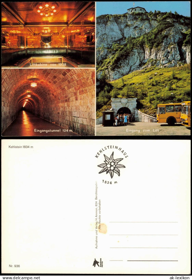 Ansichtskarte Kehlsteinhaus-Berchtesgaden Kehlsteinhaus (Mehrbildkarte) 1975 - Berchtesgaden