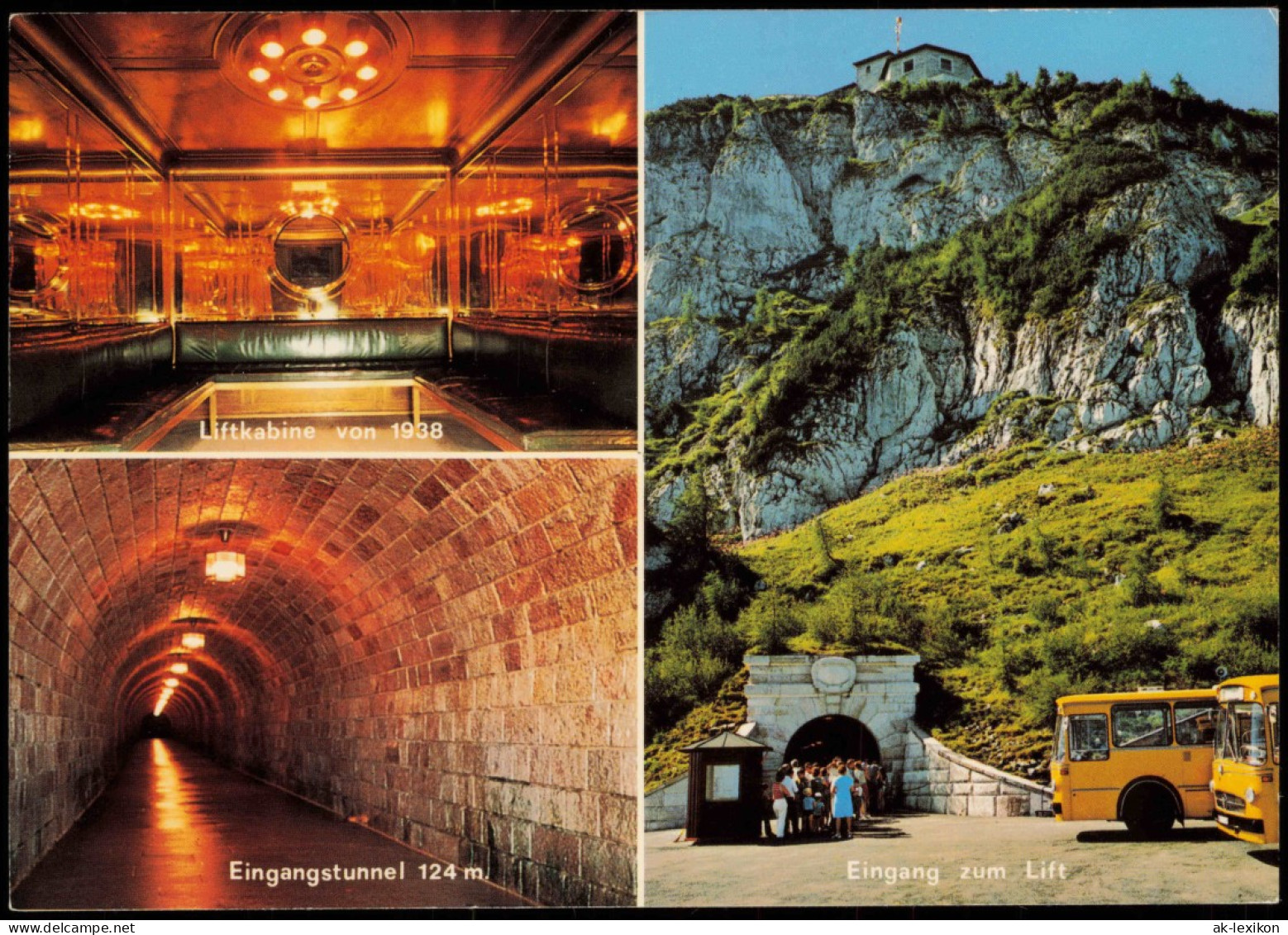 Ansichtskarte Kehlsteinhaus-Berchtesgaden Kehlsteinhaus (Mehrbildkarte) 1975 - Berchtesgaden