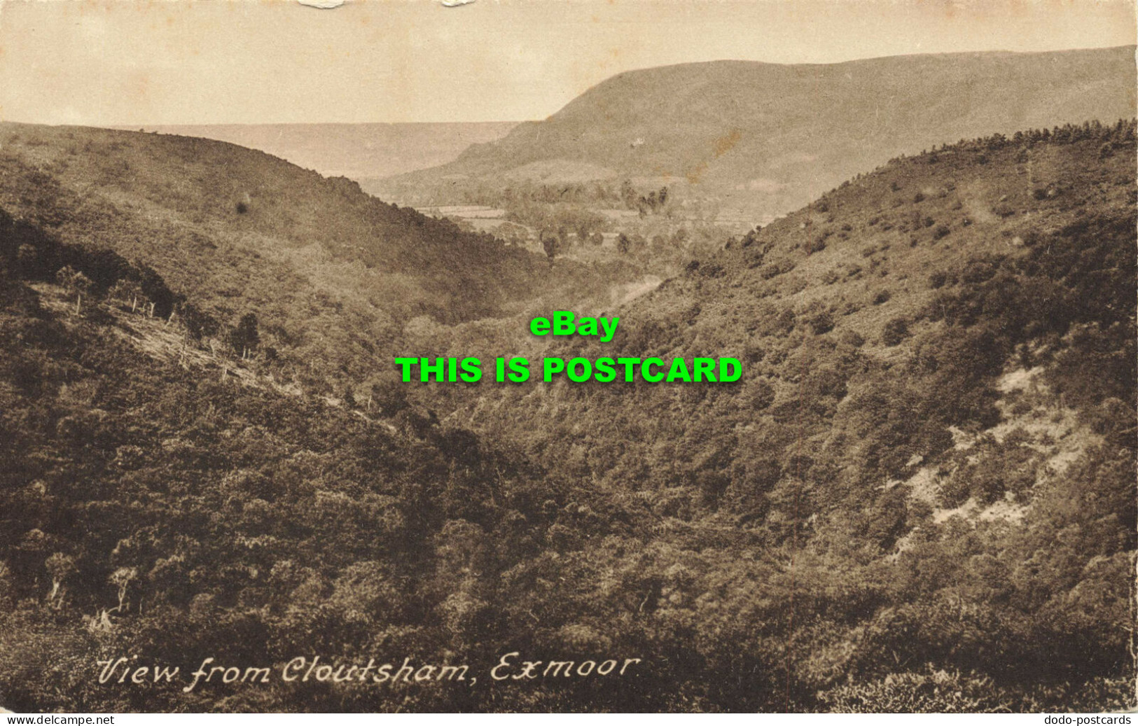 R568755 View From Cloutsham. Exmoor. Friths Series. No. 58375 - World