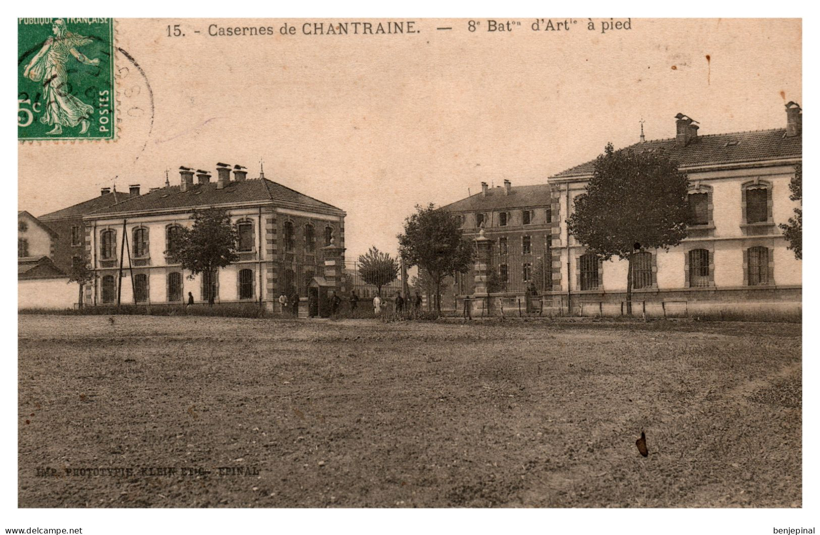 Epinal - Casernes De Chantraine - 8° Bataillon D'Artillerie à Pied - Epinal