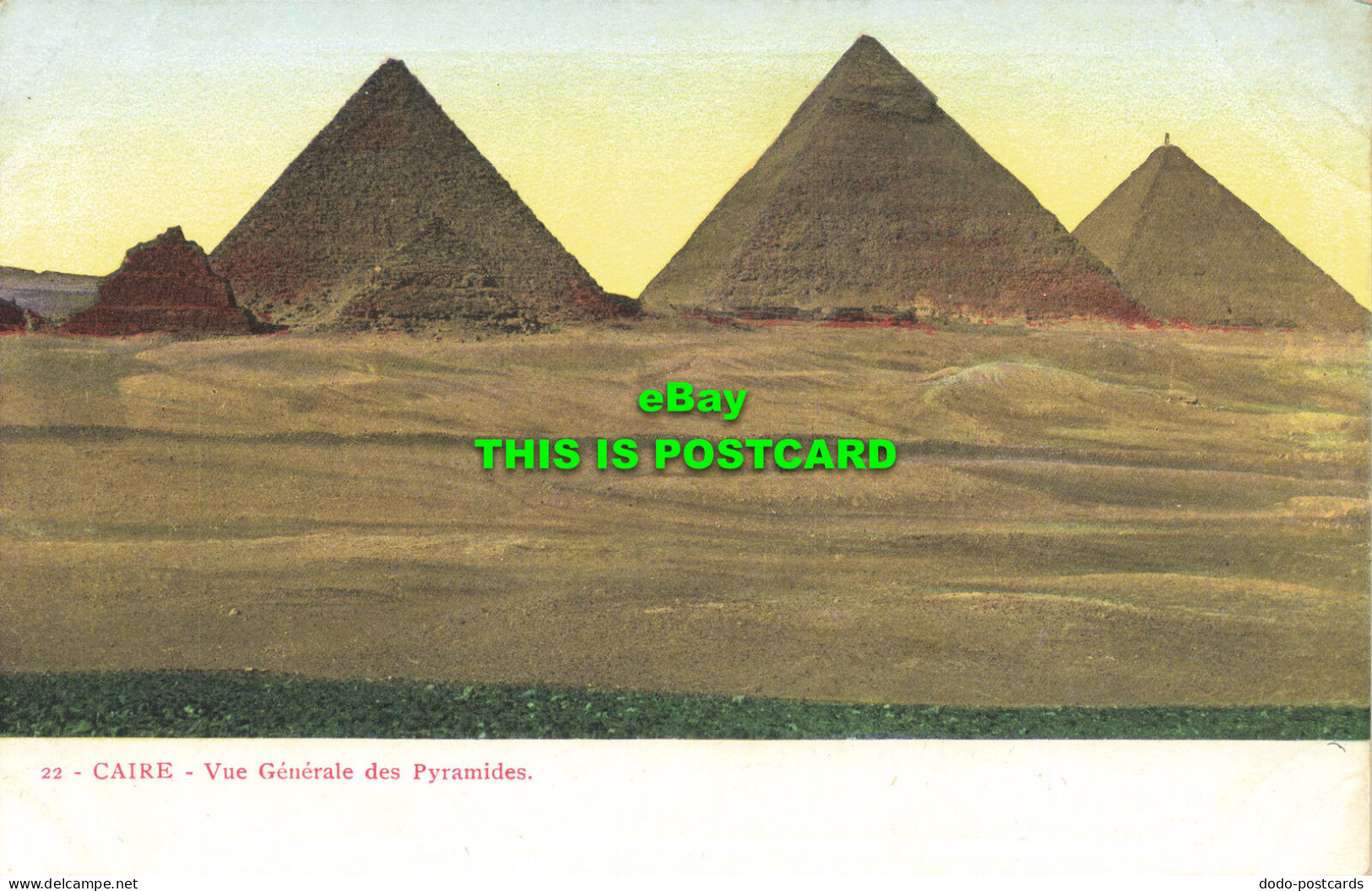 R568486 22. Caire. Vue Generale Des Pyramides. Egypte - World