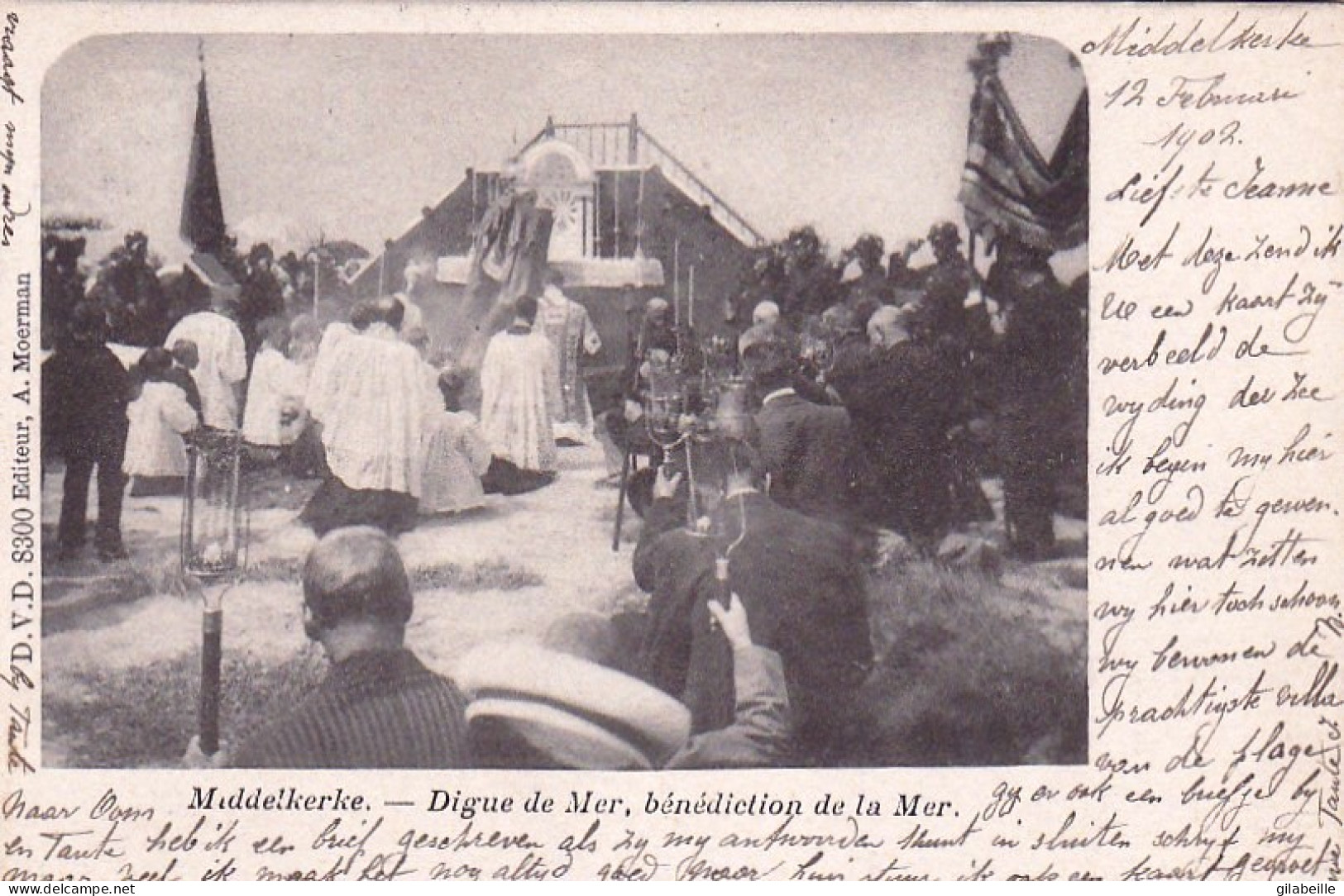 MIDDELKERKE - Digue De Mer - Benediction De La Mer - Middelkerke