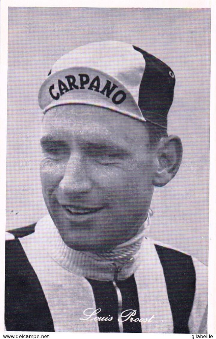 Velo - Cyclisme - Coureur Cycliste Belge Louis Proost - Team Carpano - Wielrennen