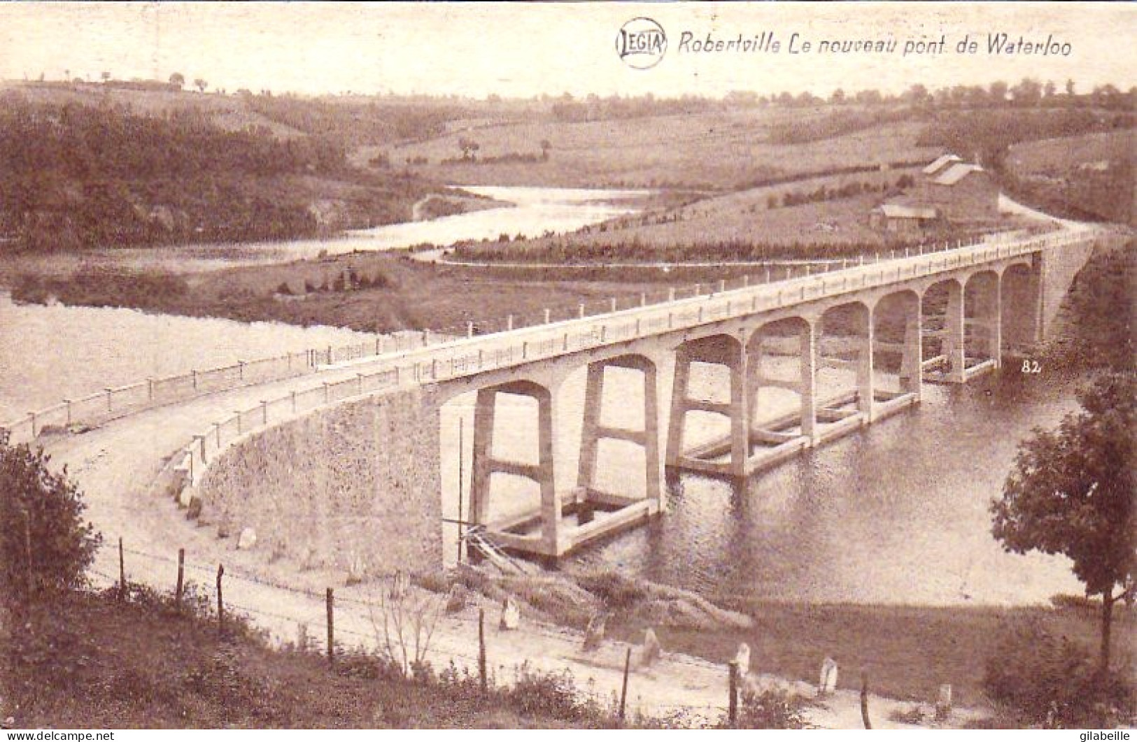 Waimes Weismes - Robertville - Le Nouveau Pont De Waterloo - Weismes