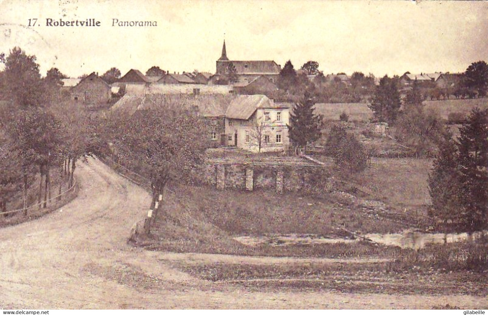 Waimes Weismes - Robertville -panorama - Weismes