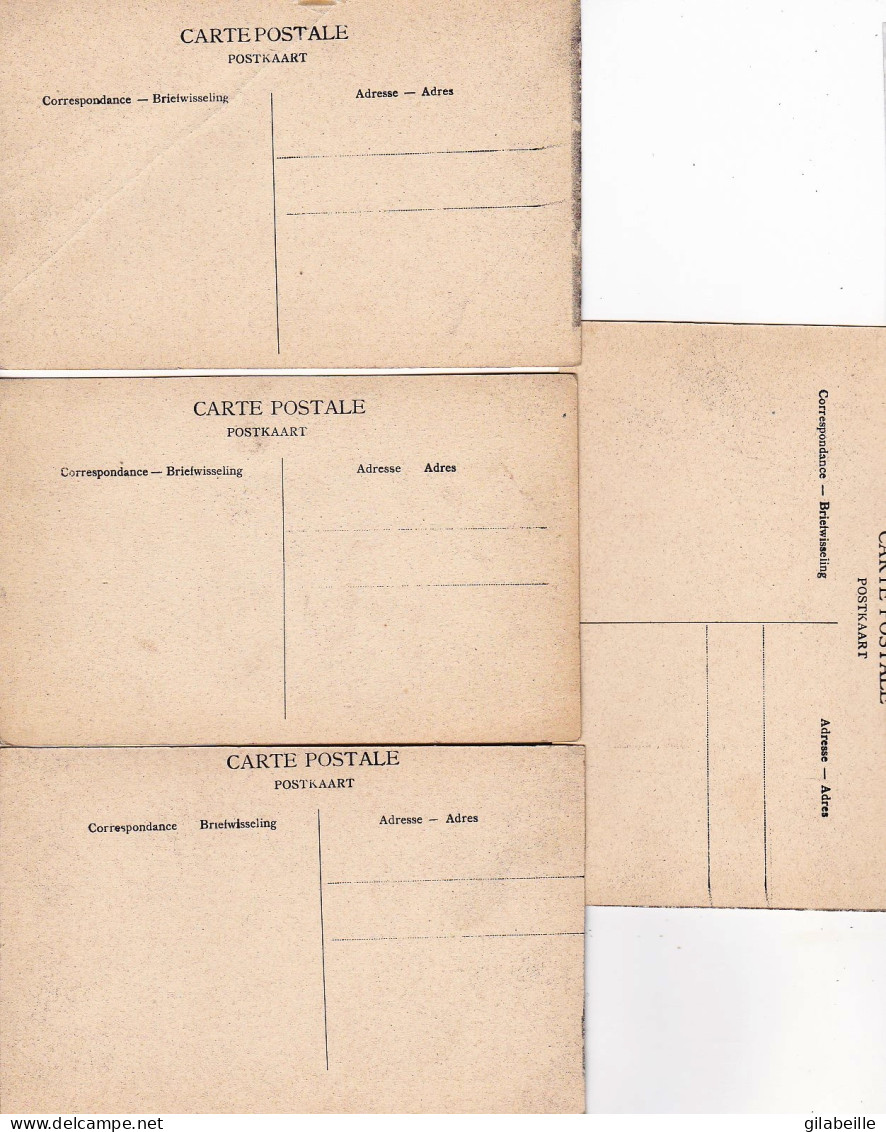 LEUVEN - LOUVAIN  -  Couronnement De La Statue Miraculeuse De N.D. Des Fièvres . 16.06.1907 - LOT 4 CARTES - Leuven