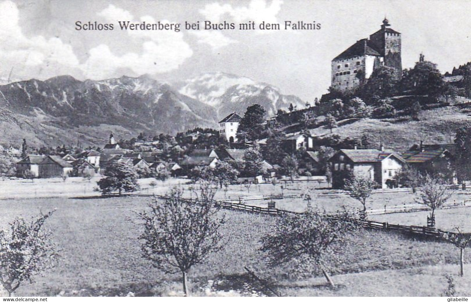 Saint Gall - Schloss Werdenberg Bei BUCHS Mit Dem Falknis - Sonstige & Ohne Zuordnung
