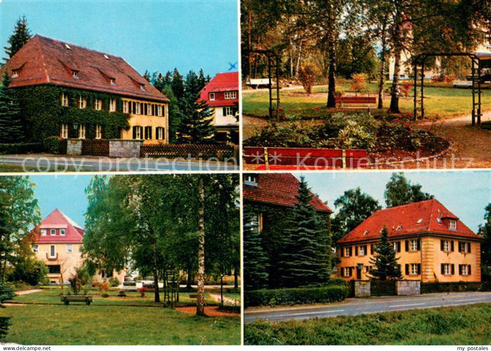 73654767 Silberbach Eger Erholungsheim Haus Silberbach Im Fichtelgebirge Parkanl - Selb