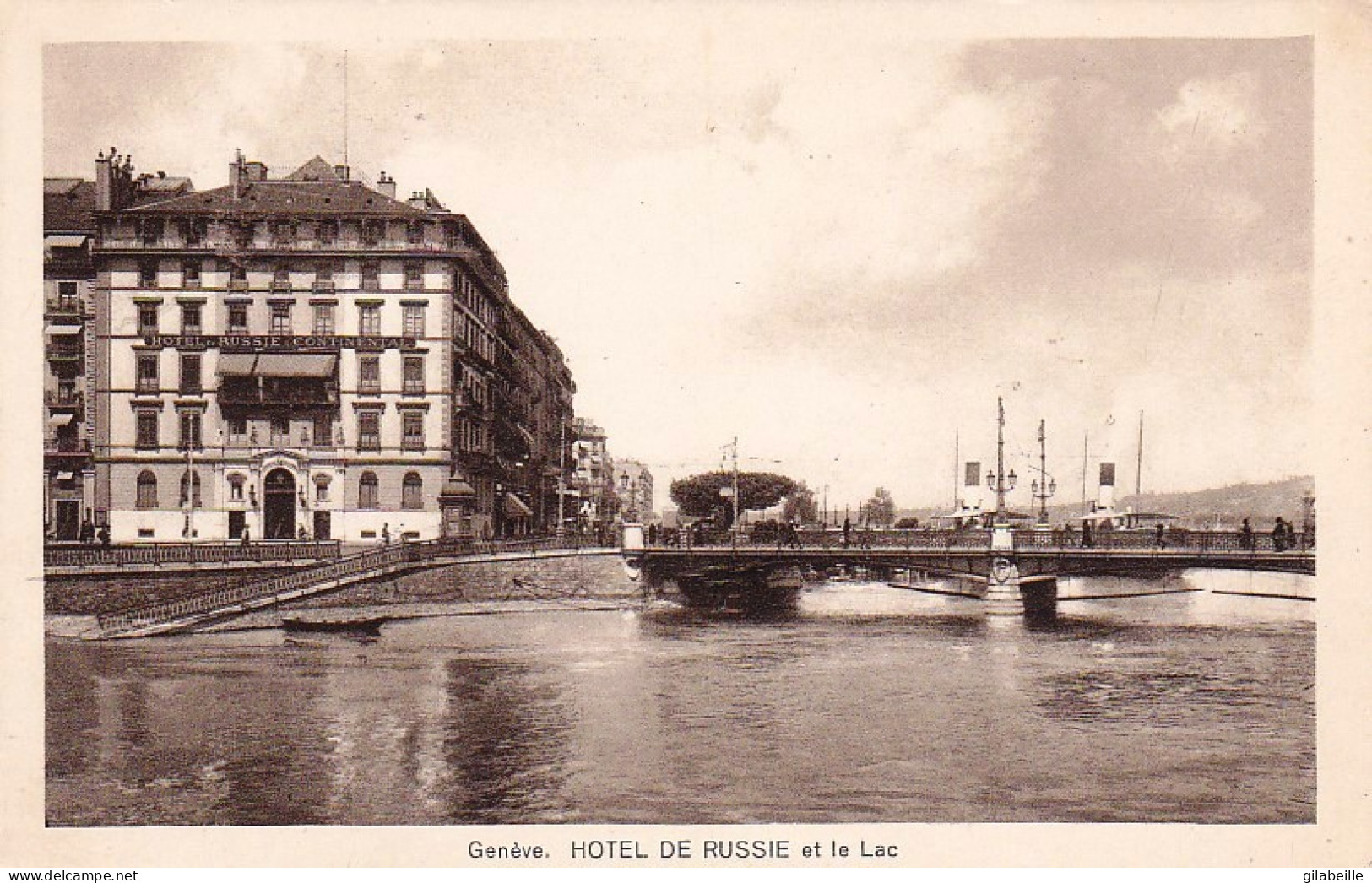 GENEVE - Hotel De Russie Et Le Lac - Other & Unclassified