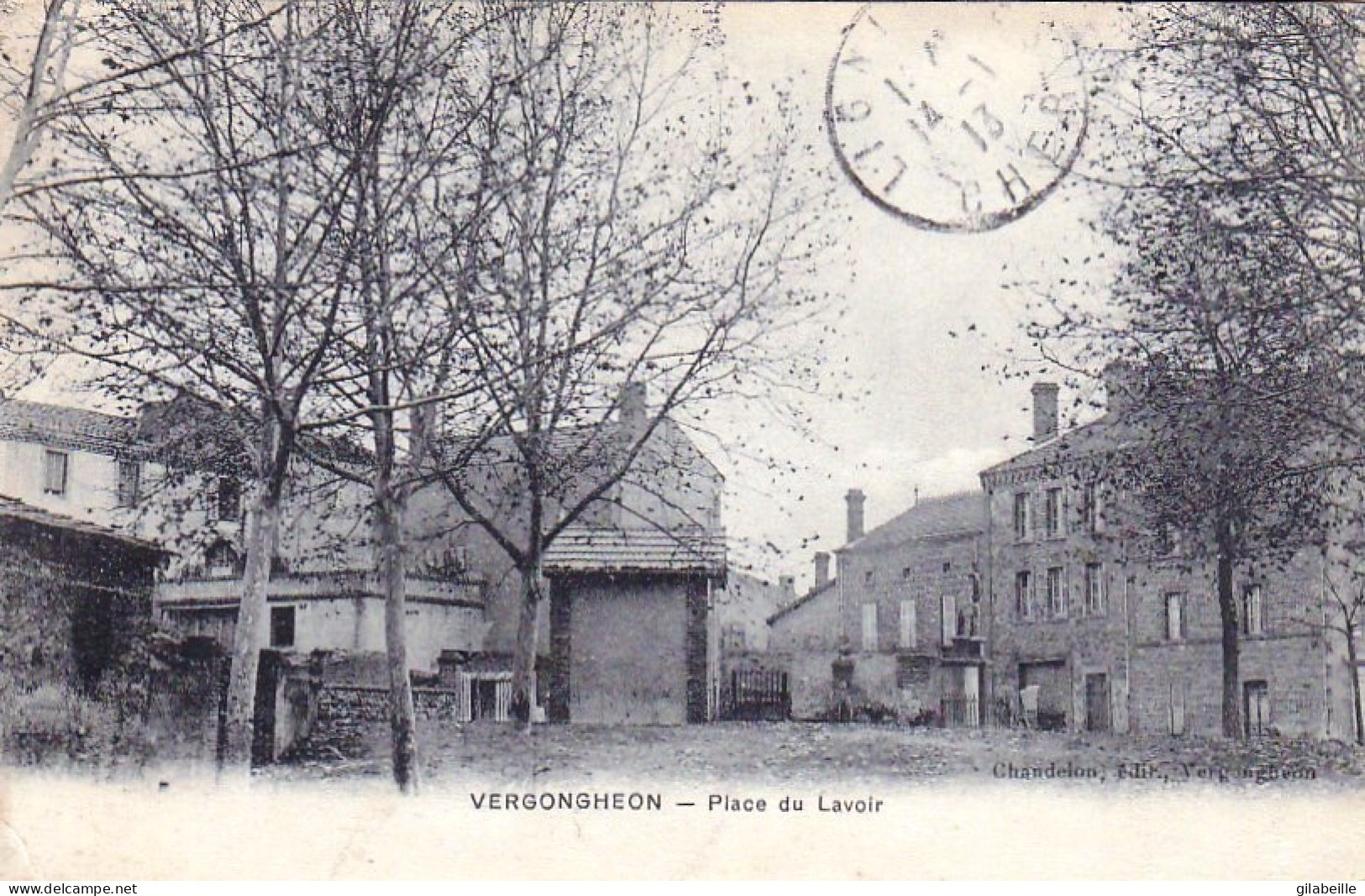 43 - Haute Loire - VERGONGHEON - Place Du Lavoir - Otros & Sin Clasificación