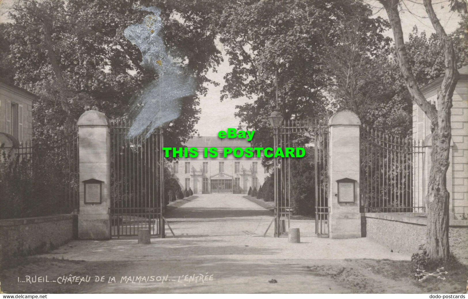 R568124 1. Ruel. Chateau De La Malmaison. LEntree. Electrophot. Paris - Mundo