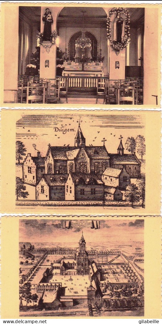 JETTE -  Abbaye De Dieligem - LOT 11 CARTES - Jette