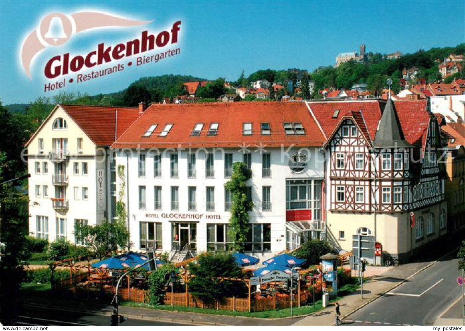 73654736 Eisenach Thueringen Hotel Restaurant Glockenhof Biergarten Eisenach Thu - Eisenach
