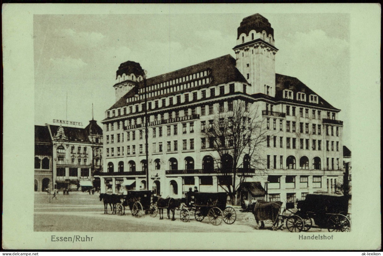 Ansichtskarte Essen (Ruhr) Handelshof 1926 - Essen