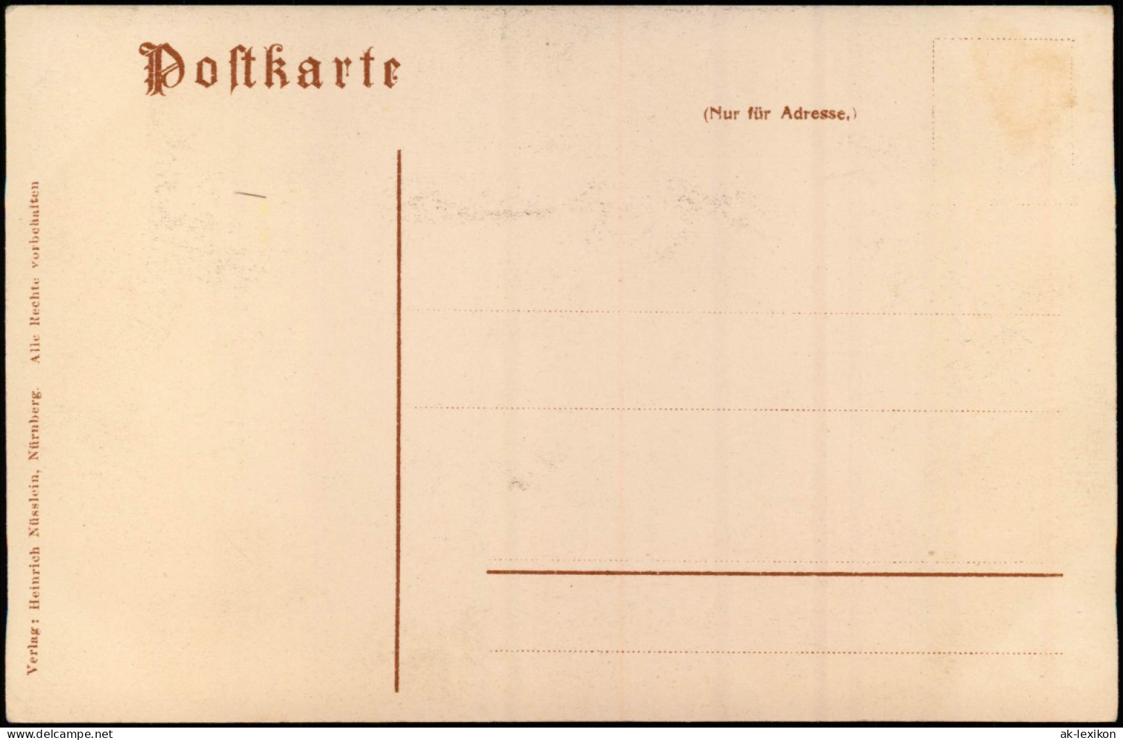Ansichtskarte Nürnberg Partie Am Ring 1910 - Nuernberg