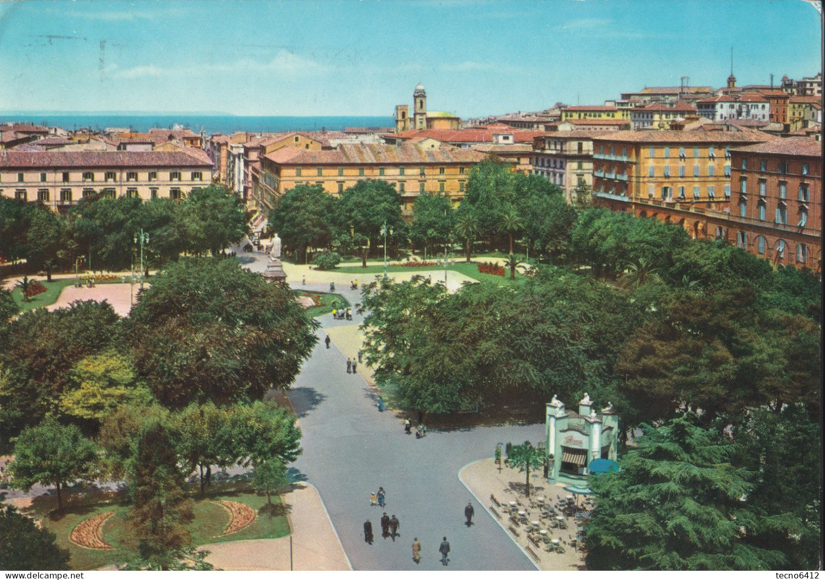 Ancona - Piazza Cavour - Viaggiata - Ancona