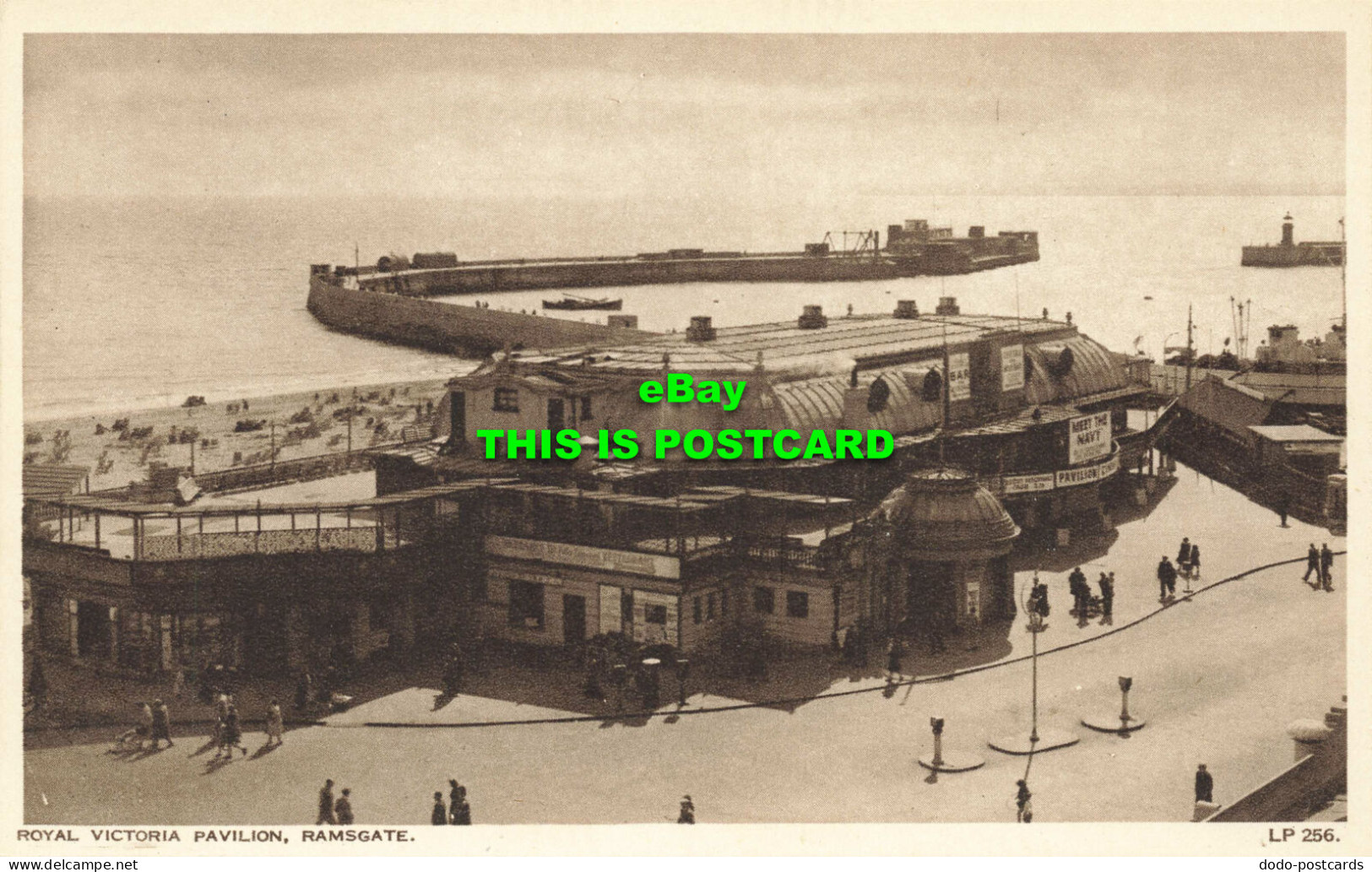 R568785 Royal Victoria Pavilion. Ramsgate. LP 256. A. H. And S. Paragon Series. - Mundo