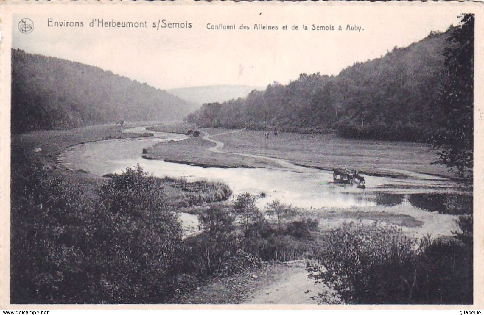 Environs D'HERBEUMONT Sur SEMOIS - Confluent Des Alleines Et De La Semois A Auby - Herbeumont