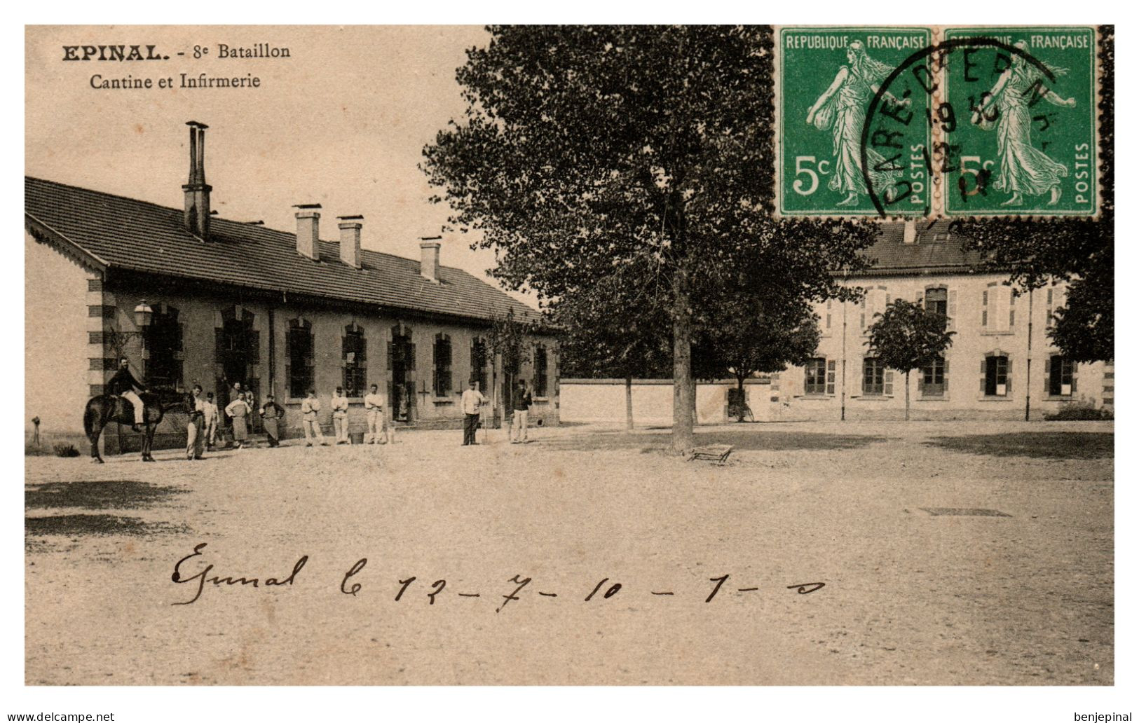 Epinal - (Quartier De Reffye) - 8° Bataillon D'Artillerie - Cantine Et Infirmerie - Epinal