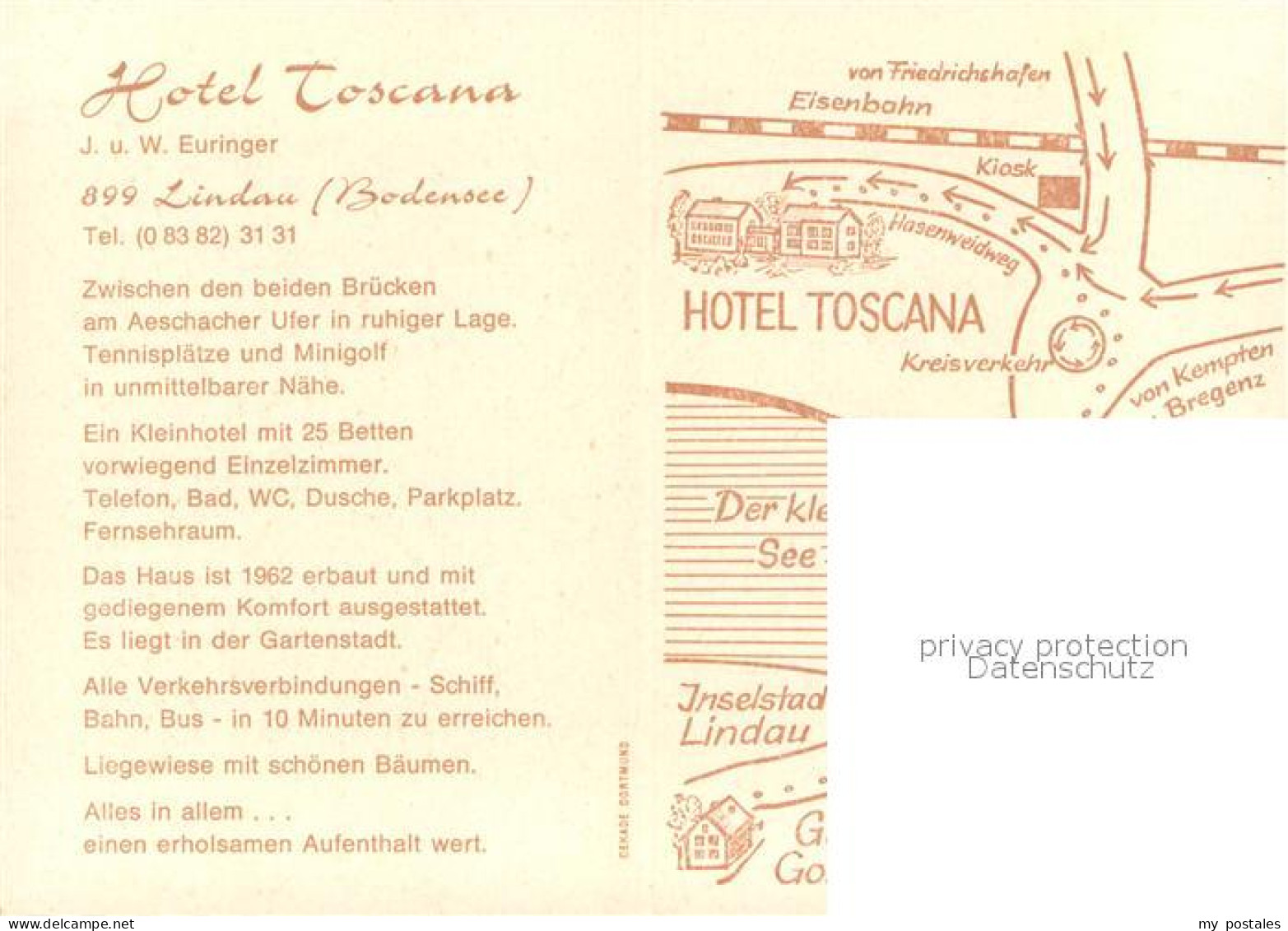 73654676 Lindau Bodensee Hotel Toscana Restaurant Hafen Leuchtturm Parkanlagen L - Lindau A. Bodensee