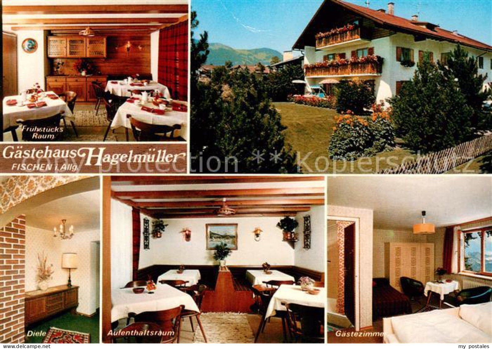 73654670 Fischen Allgaeu Gaestehaus Hagelmueller Fruehstuecksraum Diele Aufentha - Fischen