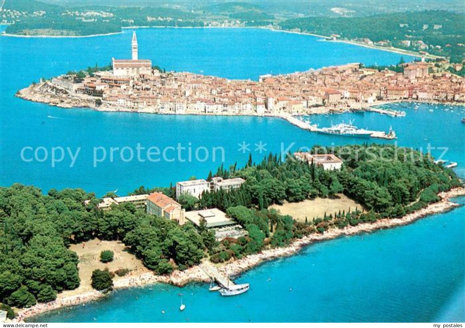 73654587 Rovinj Rovigno Istrien Fliegeraufnahme  - Croazia