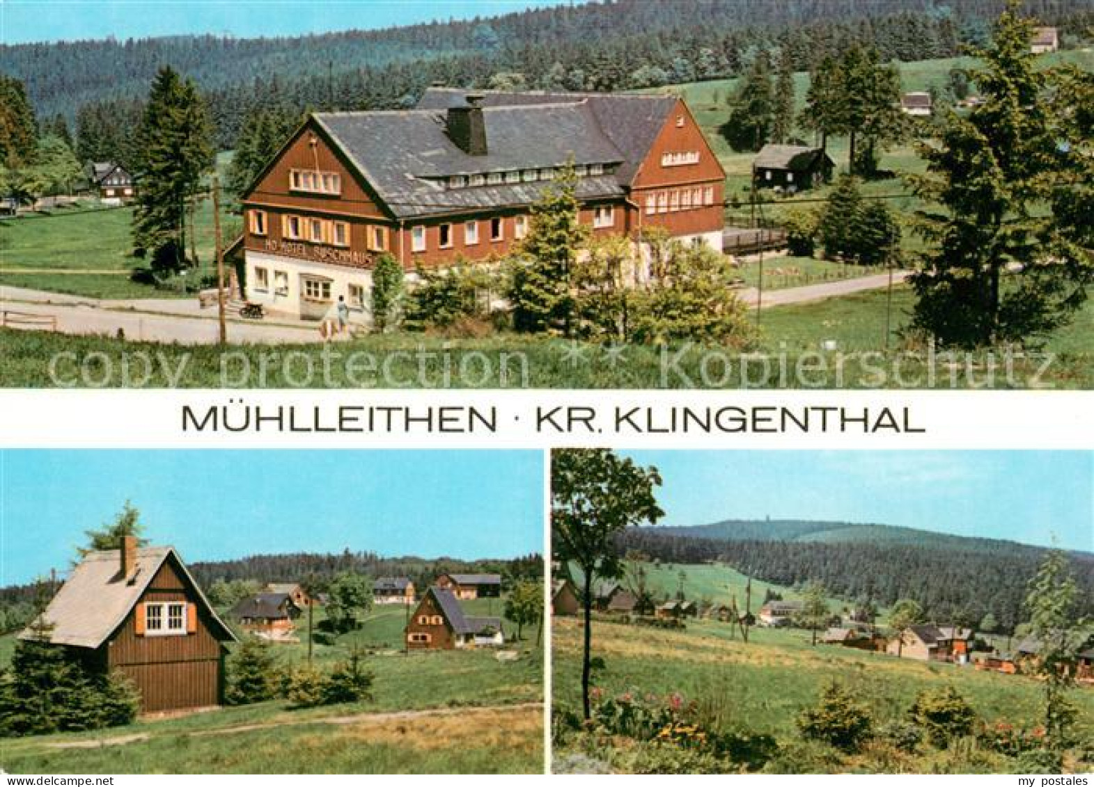 73654538 Muehlleiten Vogtland HO Hotel Buschhaus Panorama Muehlleiten Vogtland - Klingenthal