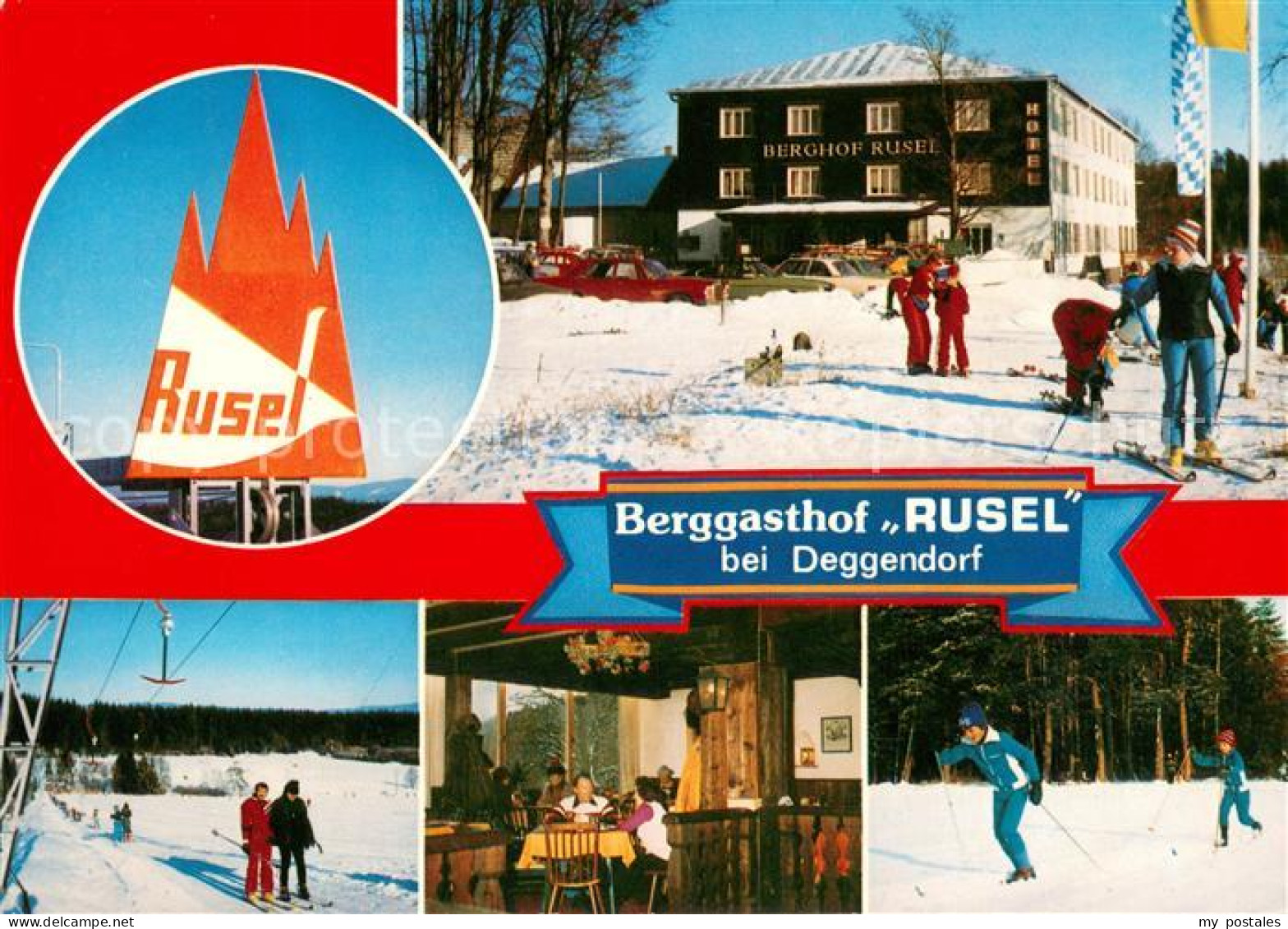 73654474 Rusel Berggasthof Rusel Wintersportplatz Bayerischer Wald Rusel - Deggendorf