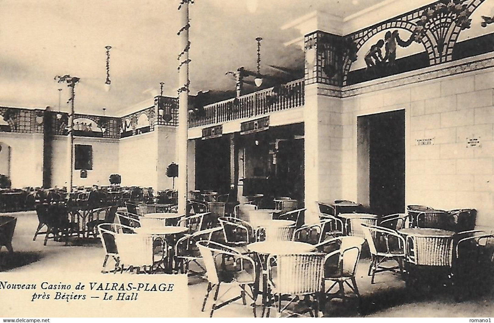 34)   VALRAS  PLAGE   - Nouveau Casino De Valras Plage Près Béziers  - Le Hall - Autres & Non Classés