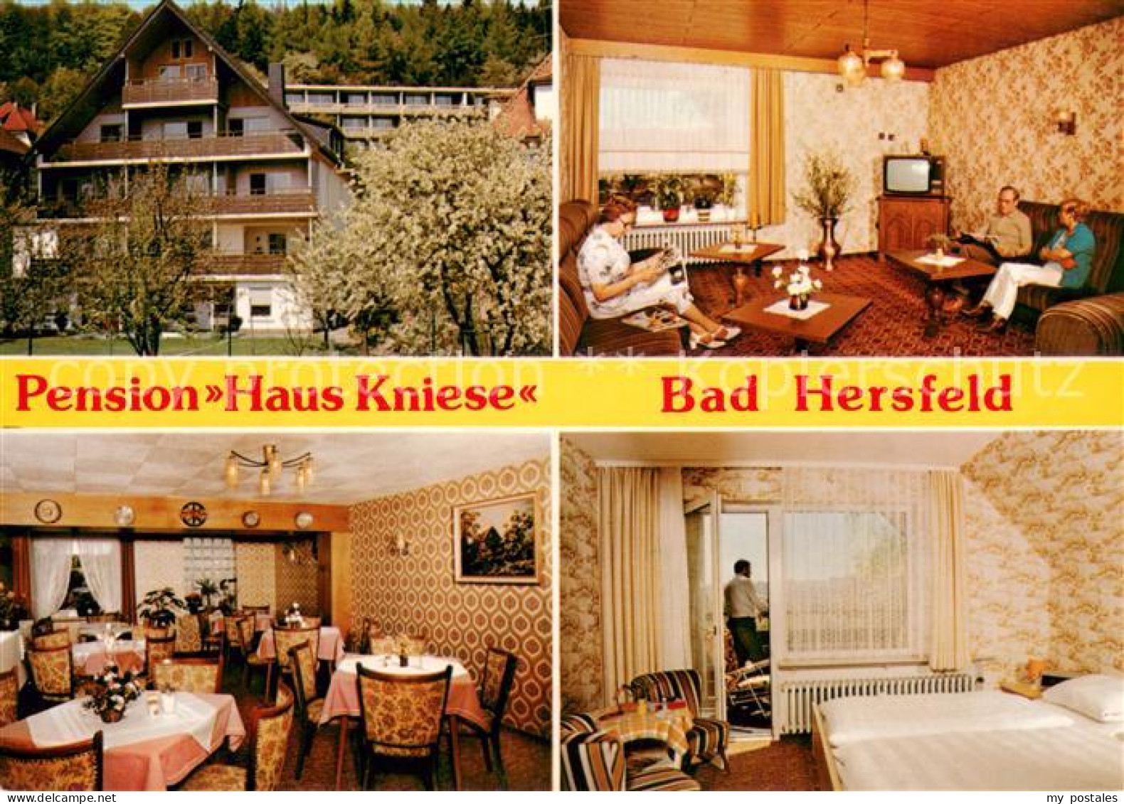 73654448 Bad Hersfeld Pension Haus Kniese Gastraum Fremdenzimmer Bad Hersfeld - Bad Hersfeld
