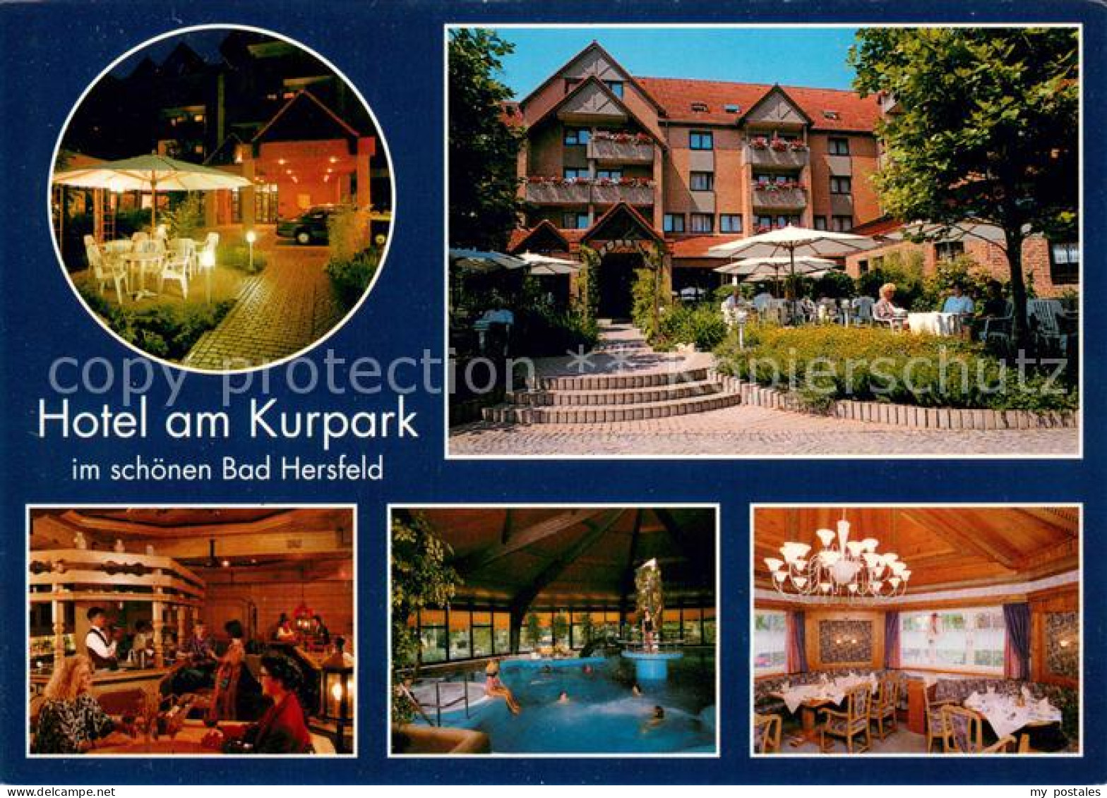 73654447 Bad Hersfeld Hotel Am Kurpark Restaurant Terrasse Hallenbad Bad Hersfel - Bad Hersfeld
