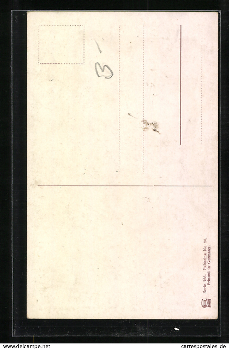 Künstler-AK Friedrich Perlberg: St. Catherine`s Cloister By Mount Sinai  - Perlberg, F.