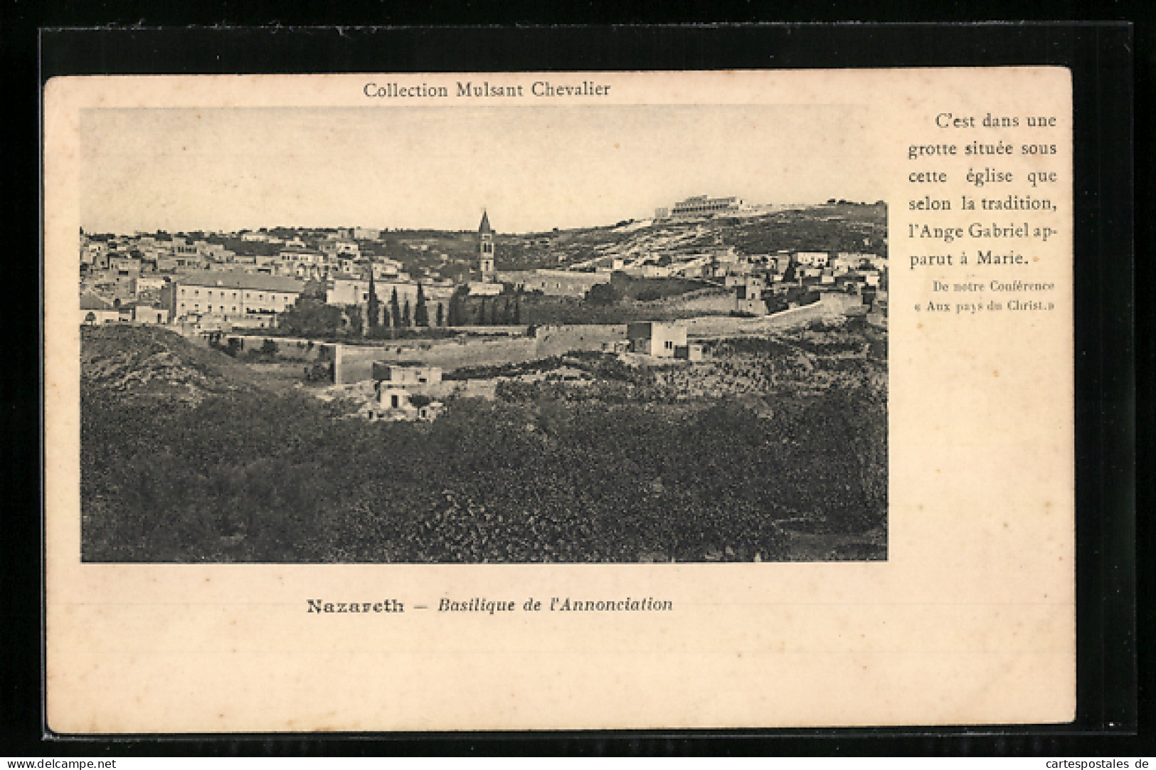 AK Nazareth, Basilique De L`Annonciation  - Palästina