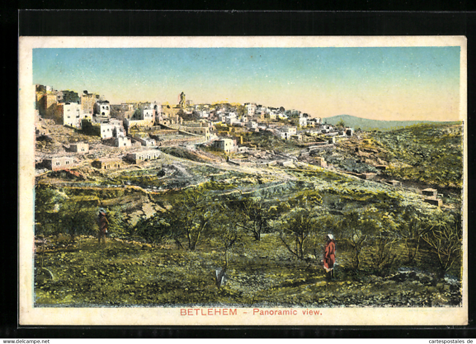 AK Bethlehem, Panoramic View  - Palästina