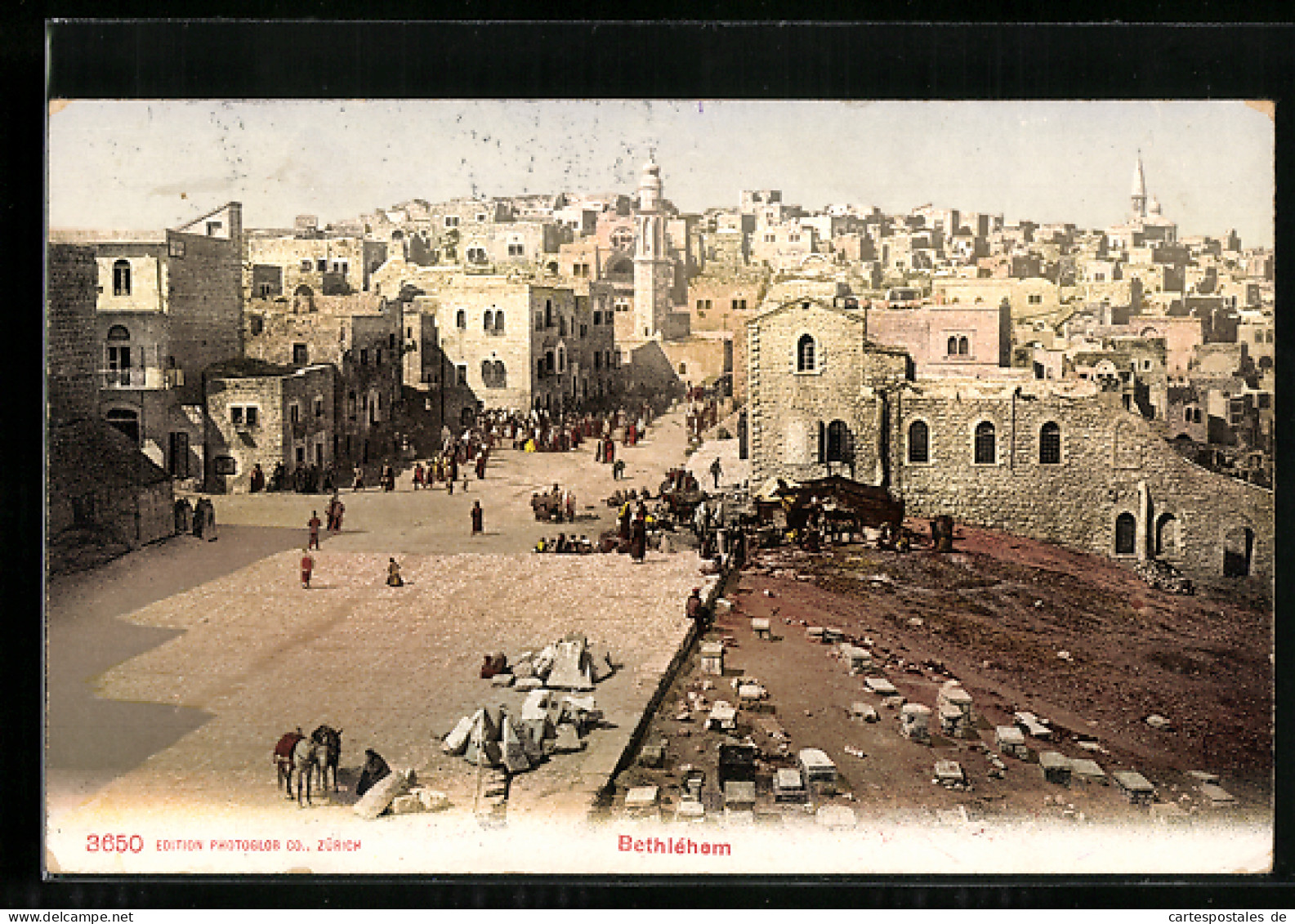 AK Bethlèhem, Ortsansicht Aus Der Vogelschau  - Palestina