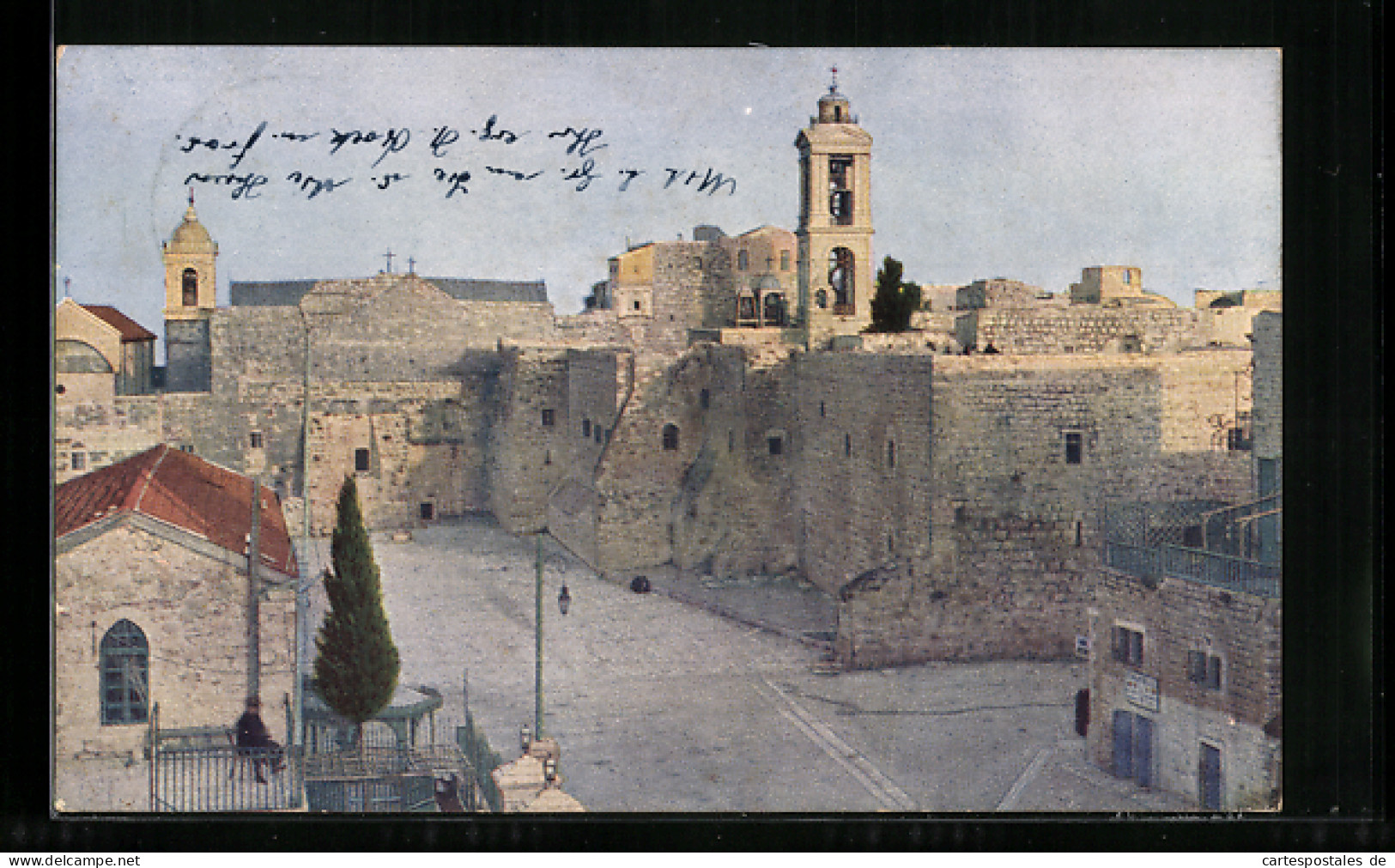 AK Bethlehem, Geburtskirche Aus Der Vogelschau  - Palestine