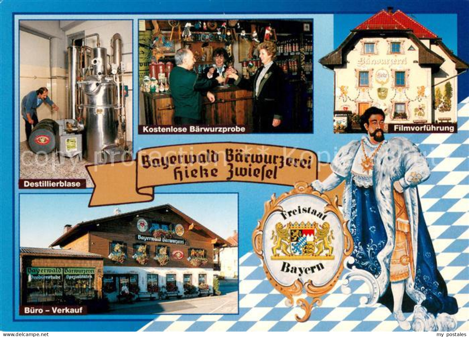 73654411 Zwiesel Bad Gottleuba-Berggiesshuebel Bayerwald Baerwurzerei Hieke Dest - Bad Gottleuba-Berggiesshuebel