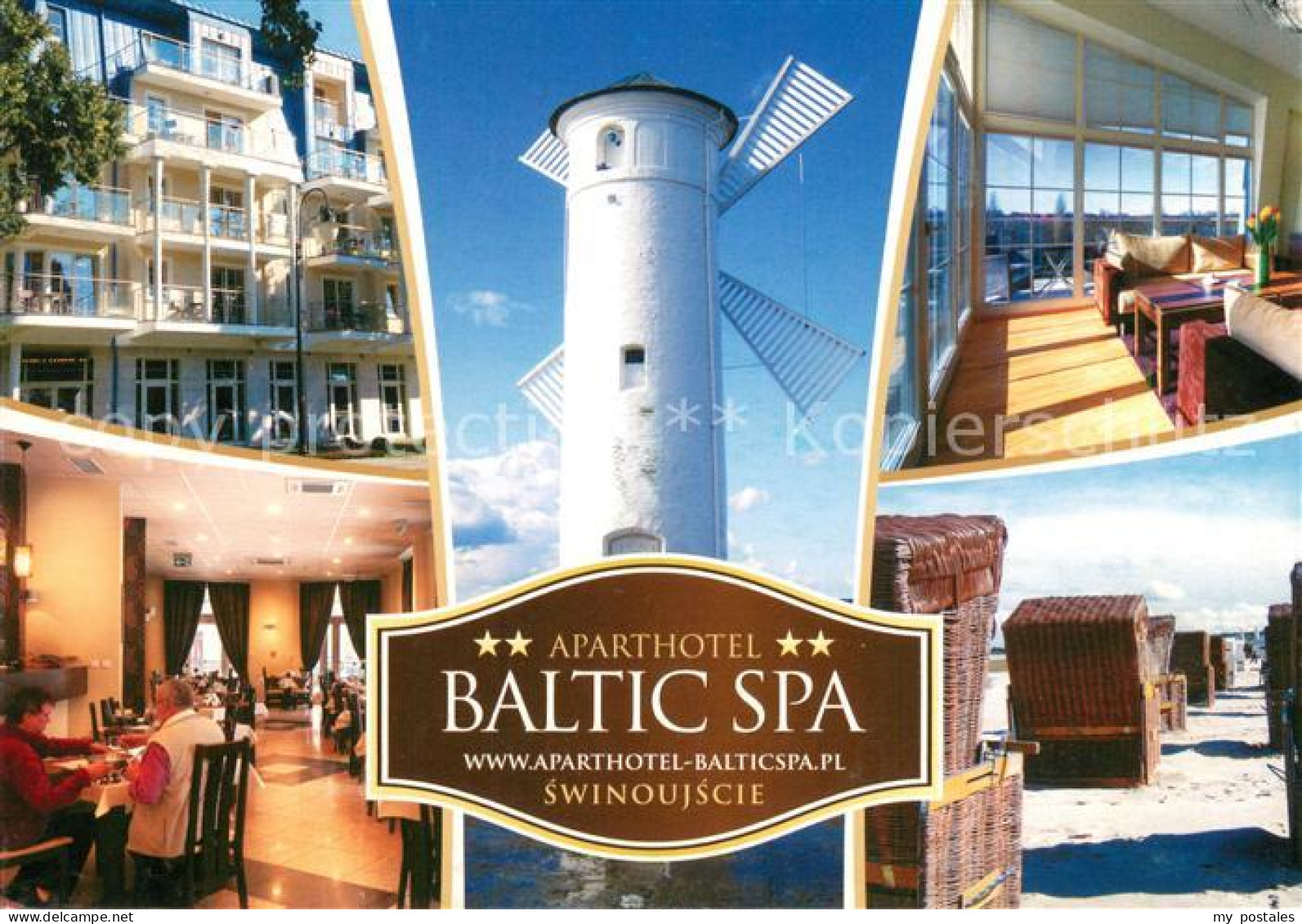 73654388 Swinoujscie Swinemuende Aparthotel Baltic Spa Gastraeume Windmuehle Str - Pologne