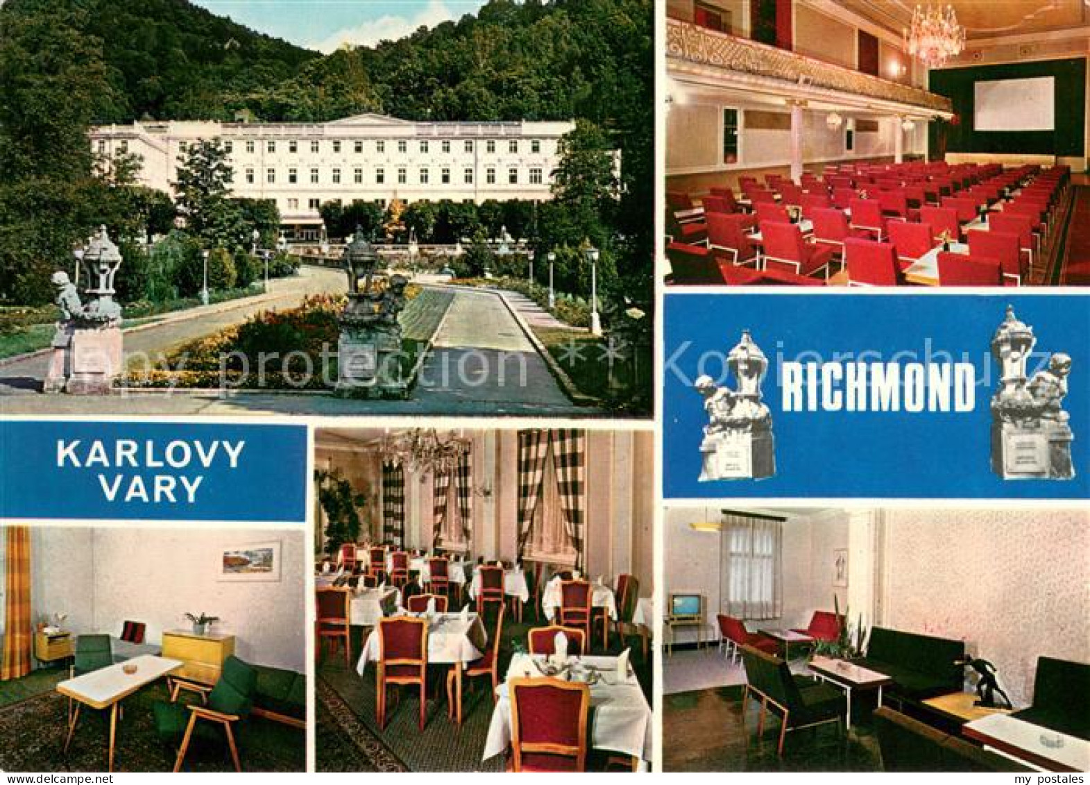 73654380 Karlovy Vary Karlsbad Lazenske Sanatorium Richmond Teilansichten  - Tschechische Republik
