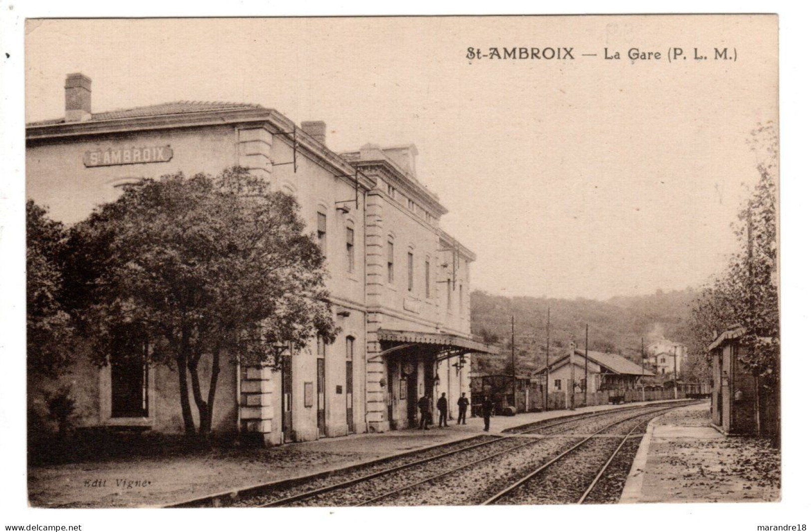 Saint Ambroix , La Gare PLM - Saint-Ambroix